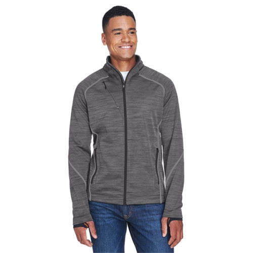 Men's Flux Melange Bonded Fleece Jacket