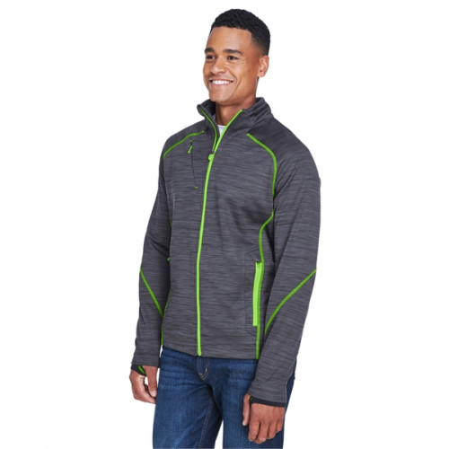 Men's Flux Melange Bonded Fleece Jacket
