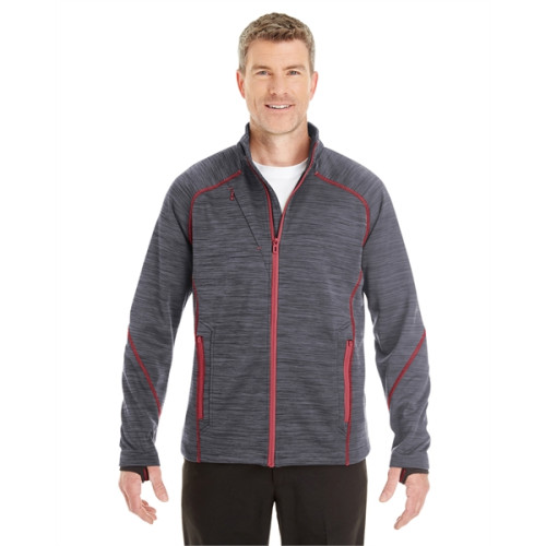 Men's Flux Melange Bonded Fleece Jacket