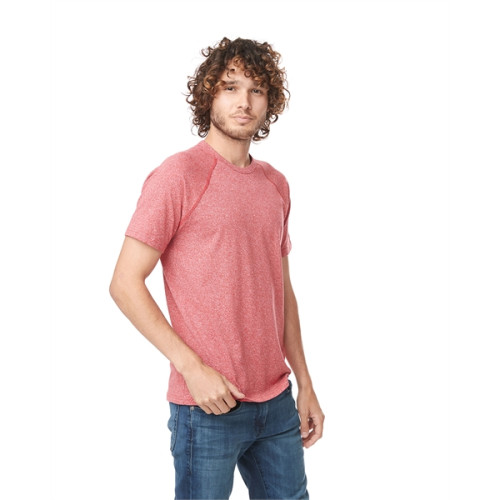 Men's Mock Twist Short-Sleeve Raglan T-Shirt