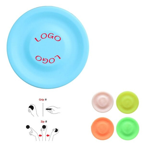 Silicone Flying Disc-ZIP Chip