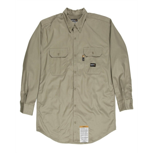 Men's Tall Flame-Resistant Button Down Work Shirt