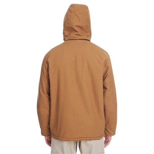 Dickies 8.5 oz. Sanded Duck Sherpa Lined Hooded Jacket