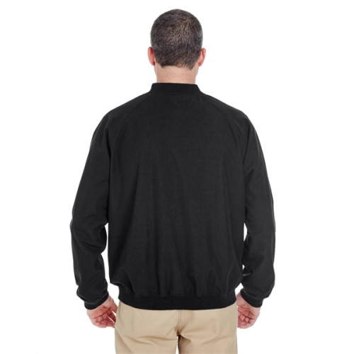Adult Long-Sleeve Microfiber Crossover V-Neck Wind Shirt