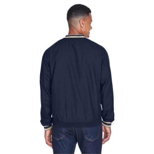 Adult Long-Sleeve Microfiber Crossover V-Neck Wind Shirt