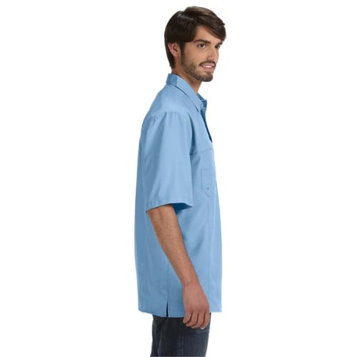 Dupont Men's 100% Polyester Short-Sleeve Fishing Shirt