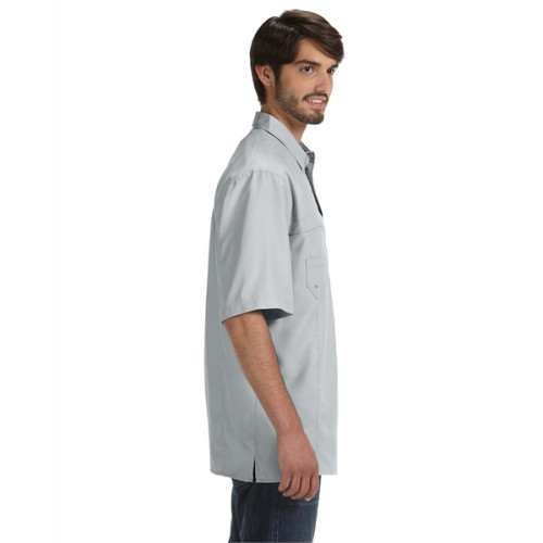 Dupont Men's 100% Polyester Short-Sleeve Fishing Shirt