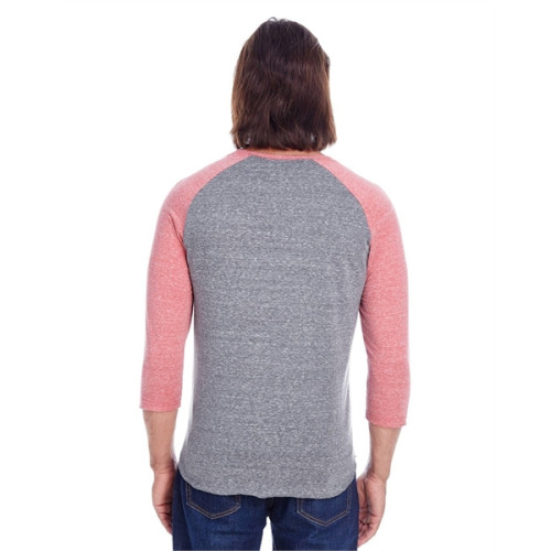 Unisex Triblend 3/4-Sleeve Raglan