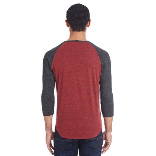 Unisex Triblend 3/4-Sleeve Raglan