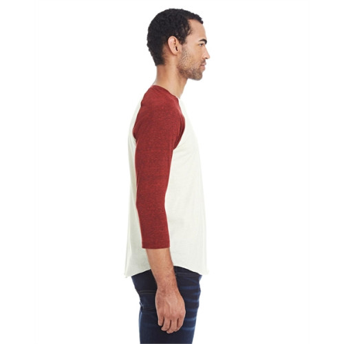 Unisex Triblend 3/4-Sleeve Raglan