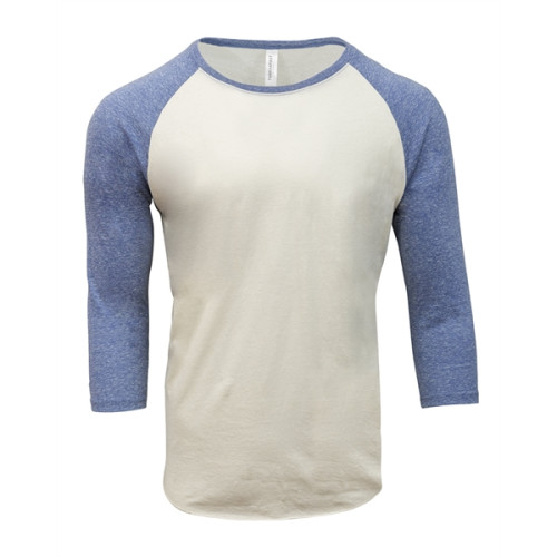Unisex Triblend 3/4-Sleeve Raglan