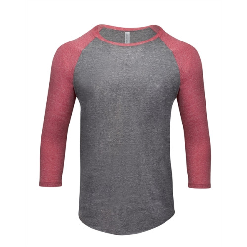 Unisex Triblend 3/4-Sleeve Raglan