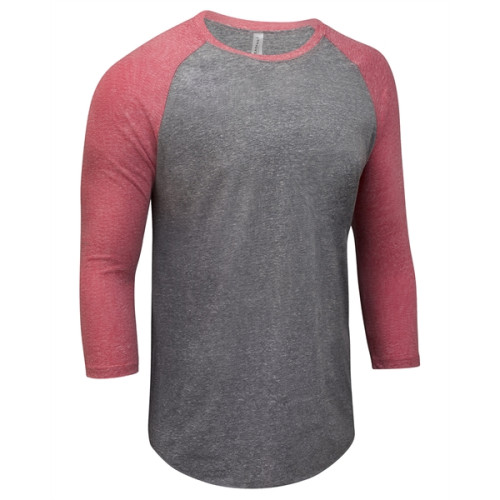 Unisex Triblend 3/4-Sleeve Raglan