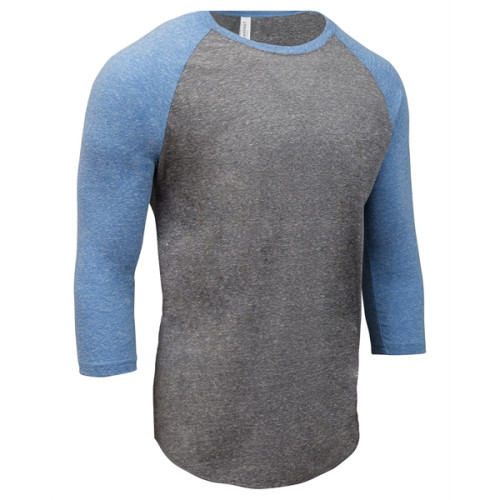 Unisex Triblend 3/4-Sleeve Raglan