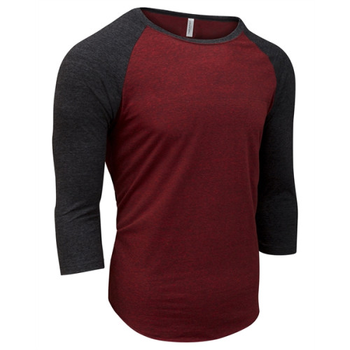 Unisex Triblend 3/4-Sleeve Raglan