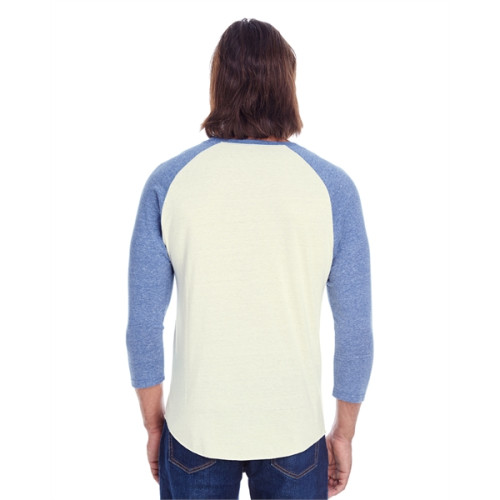 Unisex Triblend 3/4-Sleeve Raglan