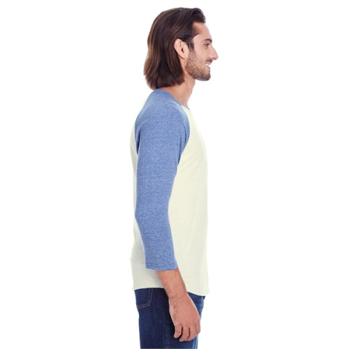 Unisex Triblend 3/4-Sleeve Raglan