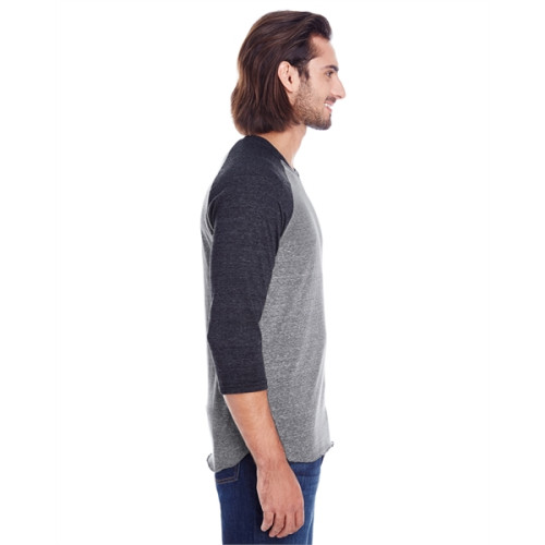 Unisex Triblend 3/4-Sleeve Raglan