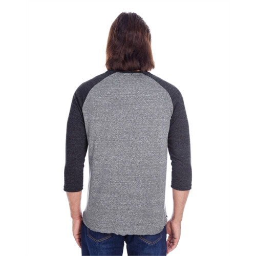 Unisex Triblend 3/4-Sleeve Raglan