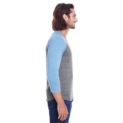 Unisex Triblend 3/4-Sleeve Raglan
