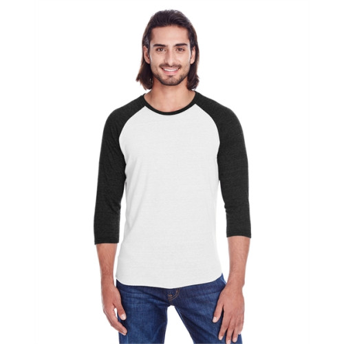 Unisex Triblend 3/4-Sleeve Raglan