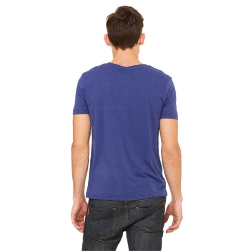 Bella+Canvas Men's Triblend Short-Sleeve Henley