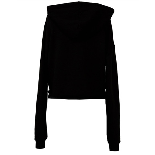 Ladies' Cropped Fleece Hoodie