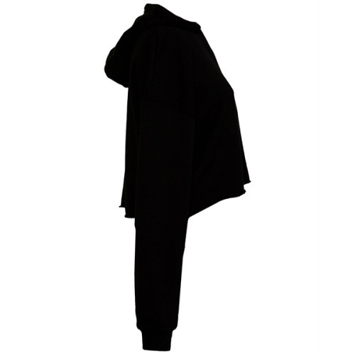 Ladies' Cropped Fleece Hoodie