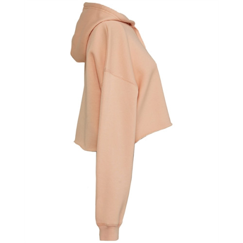 Ladies' Cropped Fleece Hoodie