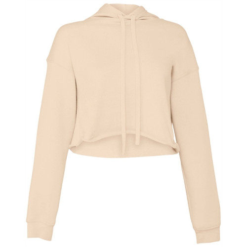 Ladies' Cropped Fleece Hoodie