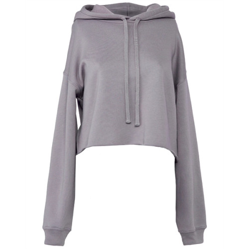 Ladies' Cropped Fleece Hoodie