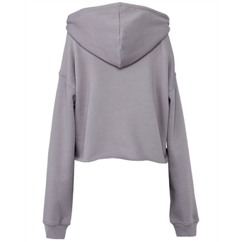 Ladies' Cropped Fleece Hoodie