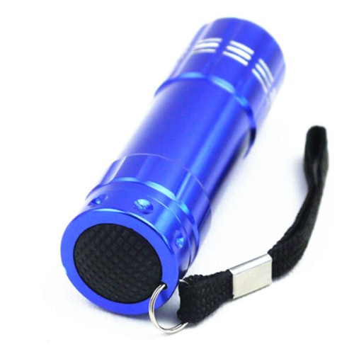 Aluminum LED Flashlight with Strap