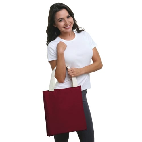 Bayside 7 oz., Poly/Cotton Promotional Tote