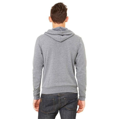 Unisex Sponge Fleece Full-Zip Hooded Sweatshirt
