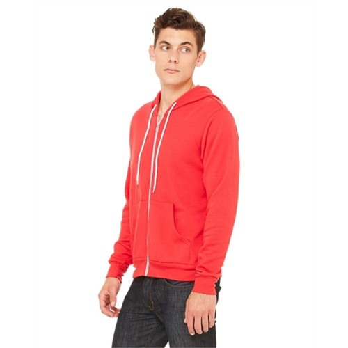 Unisex Sponge Fleece Full-Zip Hooded Sweatshirt