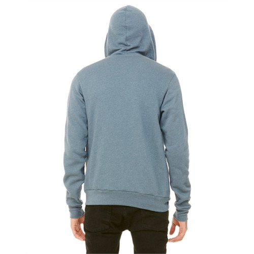 Unisex Sponge Fleece Full-Zip Hooded Sweatshirt