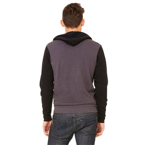 Unisex Sponge Fleece Full-Zip Hooded Sweatshirt