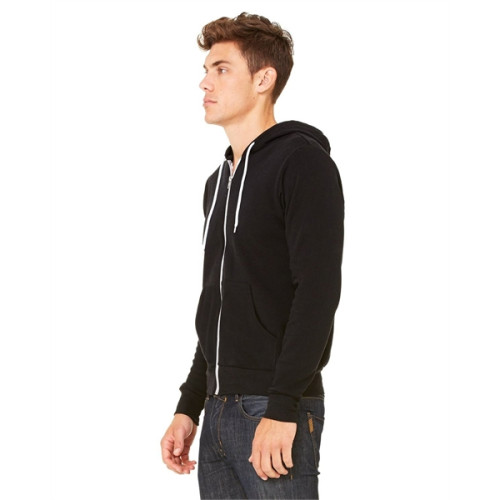 Unisex Sponge Fleece Full-Zip Hooded Sweatshirt