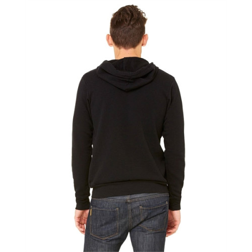 Unisex Sponge Fleece Full-Zip Hooded Sweatshirt