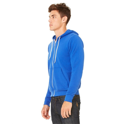 Unisex Sponge Fleece Full-Zip Hooded Sweatshirt