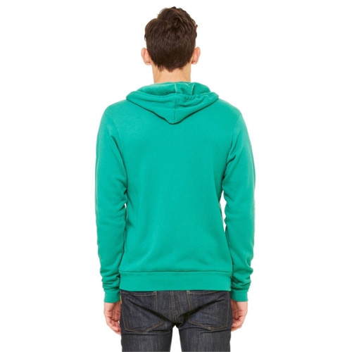 Unisex Sponge Fleece Full-Zip Hooded Sweatshirt