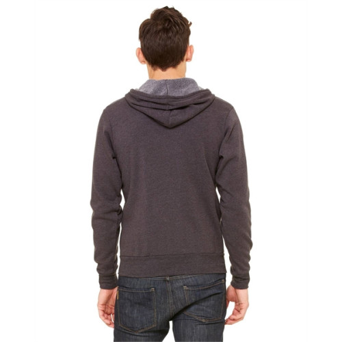 Unisex Sponge Fleece Full-Zip Hooded Sweatshirt