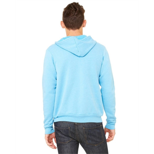 Unisex Sponge Fleece Full-Zip Hooded Sweatshirt