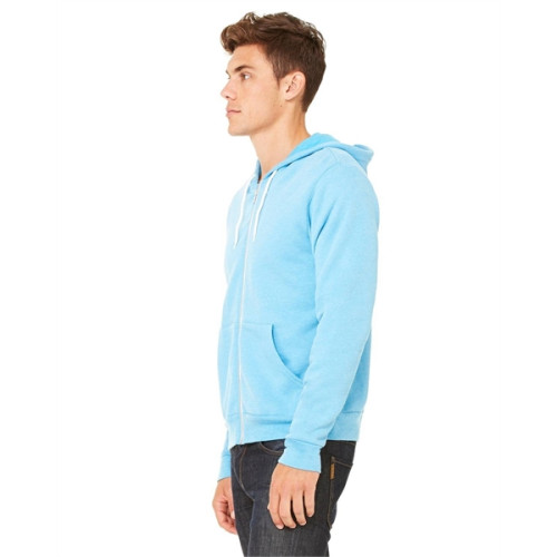 Unisex Sponge Fleece Full-Zip Hooded Sweatshirt
