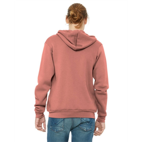 Unisex Sponge Fleece Full-Zip Hooded Sweatshirt