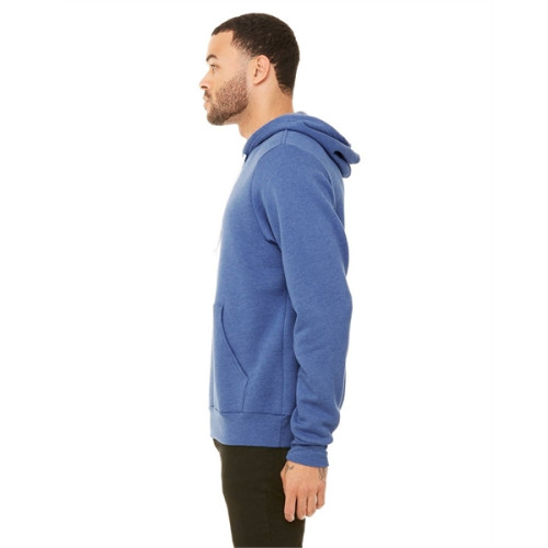 Unisex Sponge Fleece Full-Zip Hooded Sweatshirt