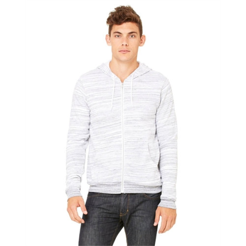 Unisex Sponge Fleece Full-Zip Hooded Sweatshirt