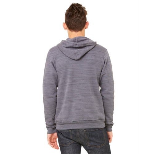 Unisex Sponge Fleece Full-Zip Hooded Sweatshirt