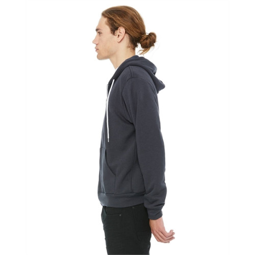 Unisex Sponge Fleece Full-Zip Hooded Sweatshirt